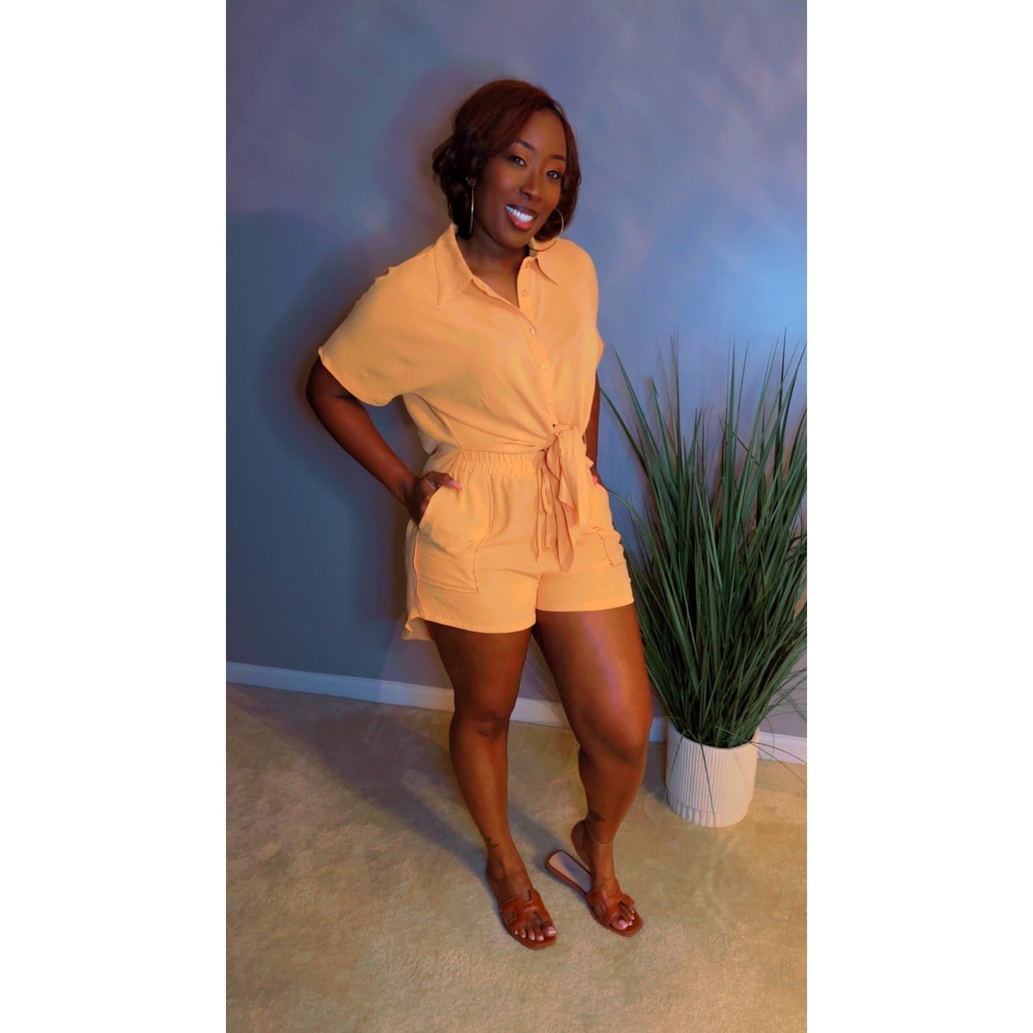 The “Isla” Short Set - Black