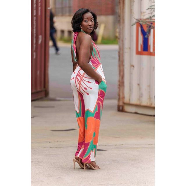 "Meet me at Brunch" Halter Jumpsuit