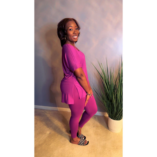 "Never Basic" Set - Plum