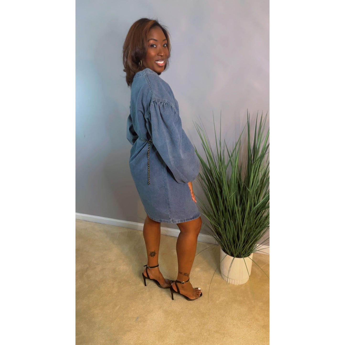 "Jada" Denim Dress