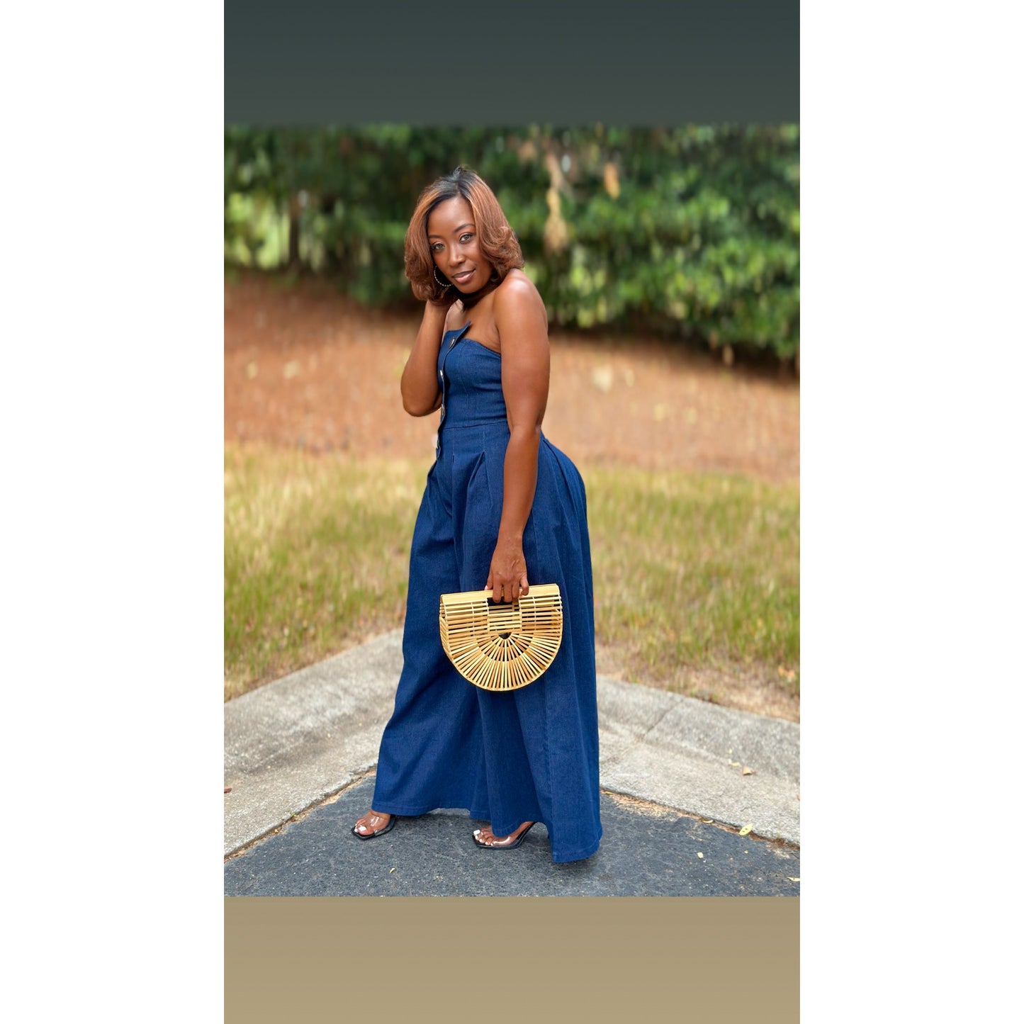 "Indigo Muse" Denim Jumpsuit
