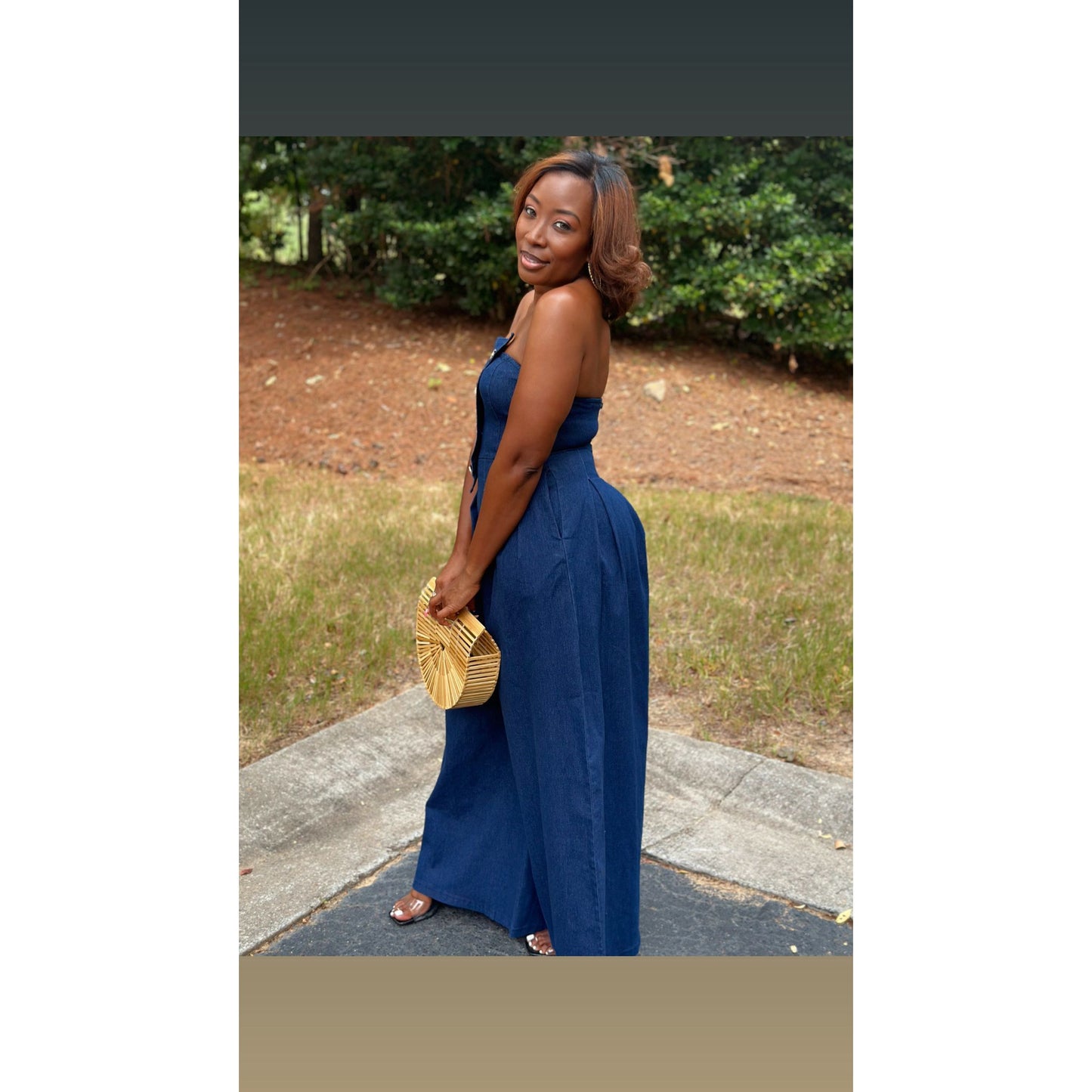 "Indigo Muse" Denim Jumpsuit