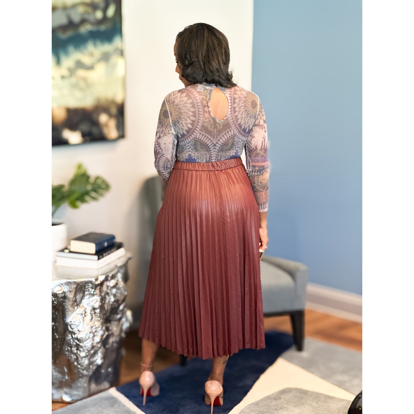 "Michelle" Pleated Skirt