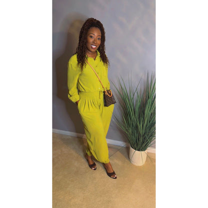 The “Dakota” Tie Top Pant Set