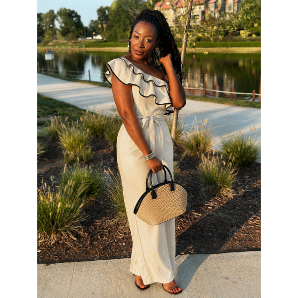 The "Saint Claire" Ruffle Jumpsuit