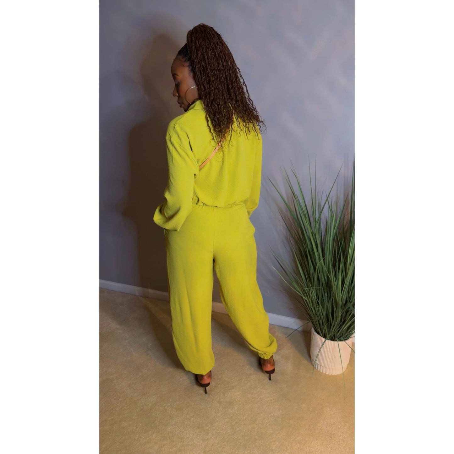 The “Dakota” Tie Top Pant Set