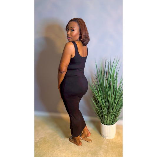 "Never Basic" Sundress - Black