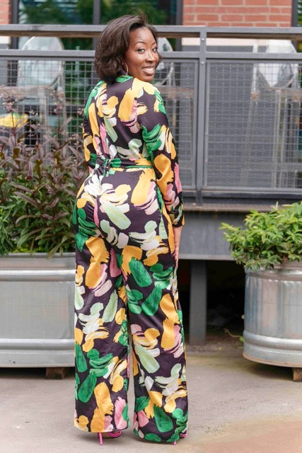 "Bloom Drift" Jumpsuit