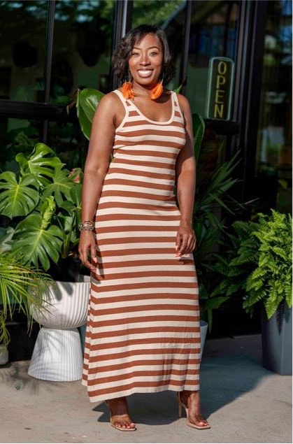 "Caramel Dreams" Maxi Dress