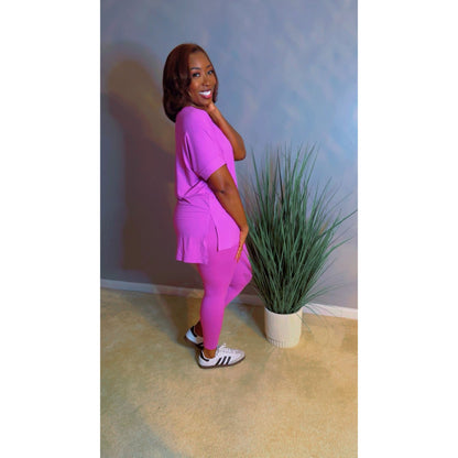 "Never Basic" Set - Bright Mauve