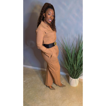 The “Savanna” Stretch Jumpsuit