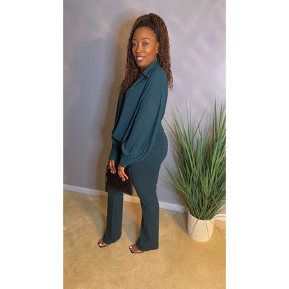 The "Valencia" Swoop Jumpsuit