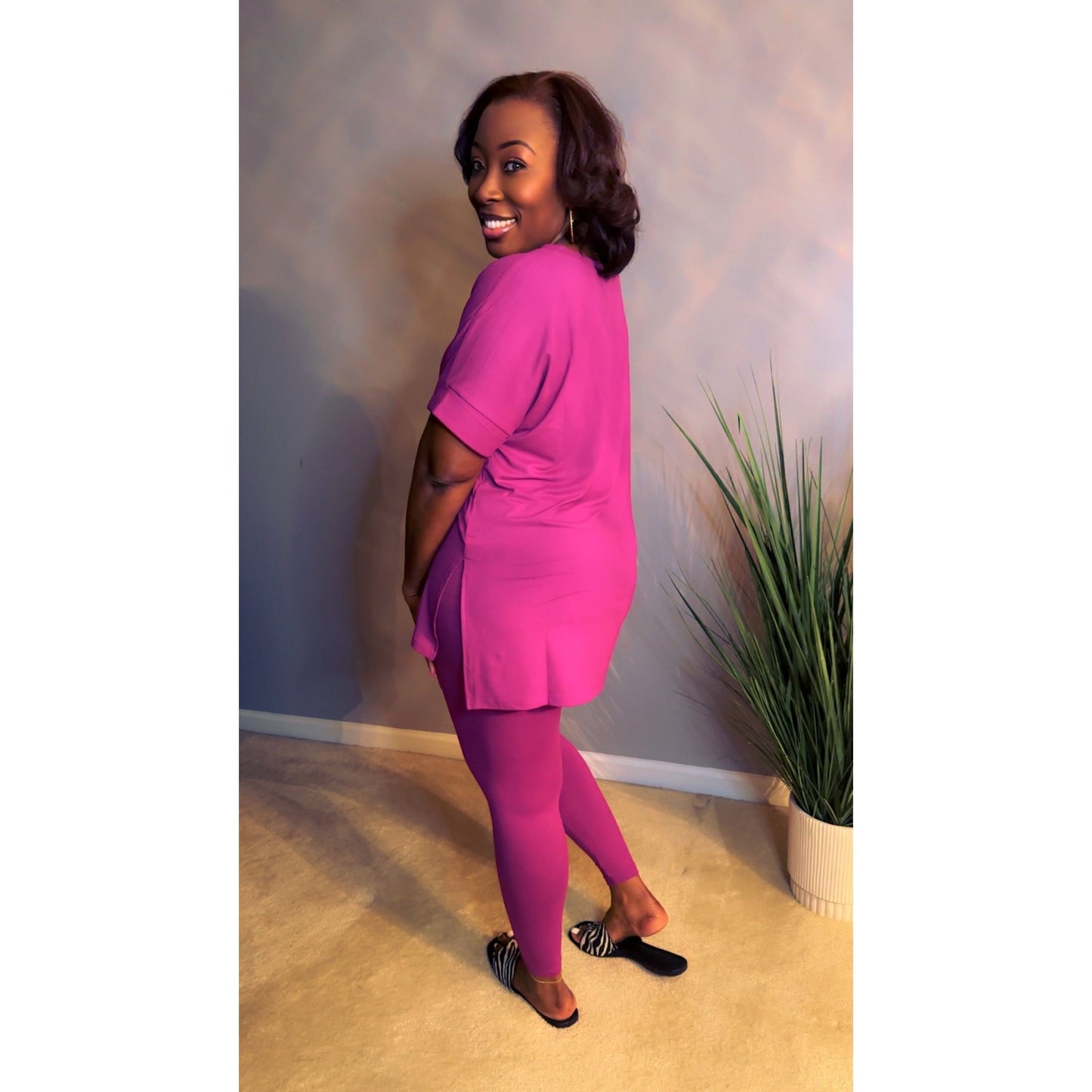 "Never Basic" Set - Plum