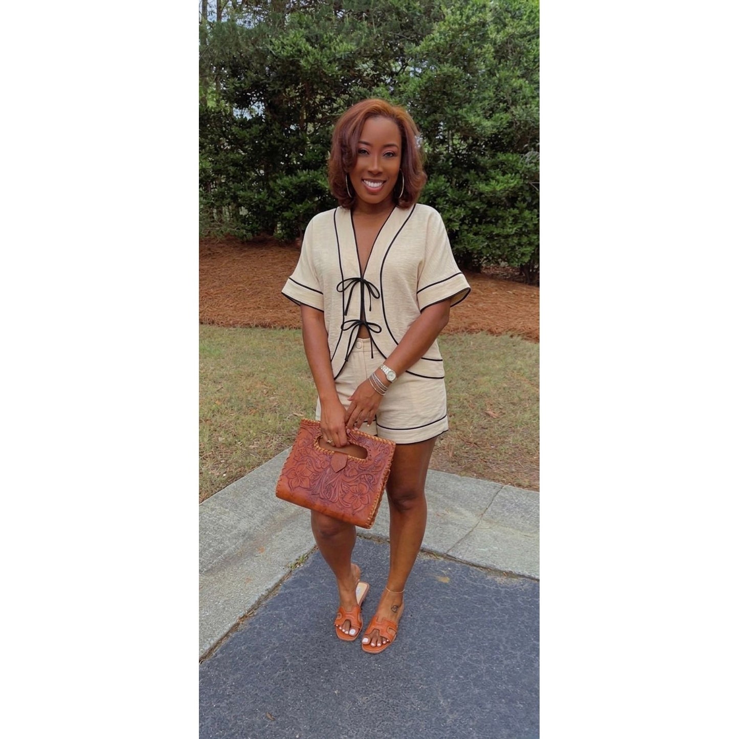 The "Paloma" Two-Piece Short Set