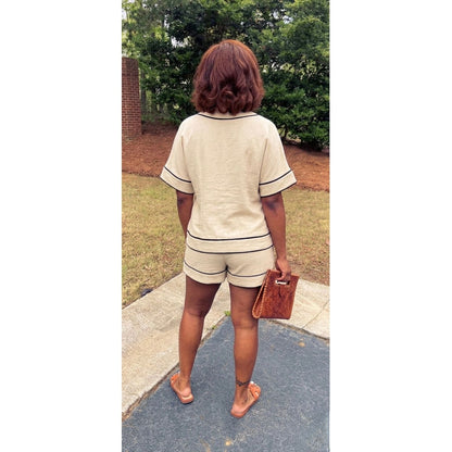 The "Paloma" Two-Piece Short Set