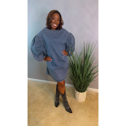 "Jada" Denim Dress