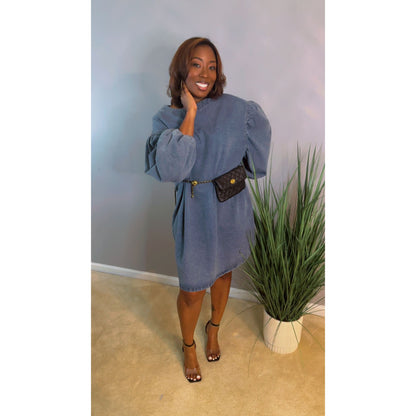"Jada" Denim Dress