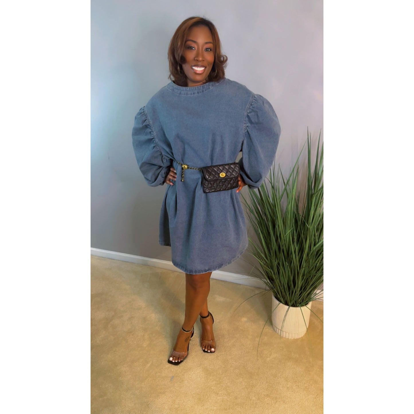 "Jada" Denim Dress