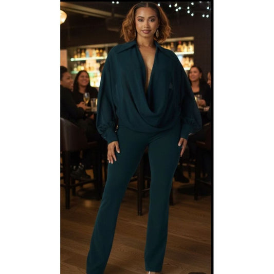 The "Valencia" Swoop Jumpsuit